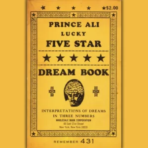 Prince Ali Lucky Five Star Dream Book by Noble Drew Ali