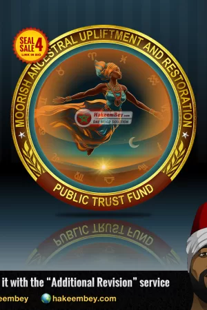 MAUR Public Trust Fund seal design by Hakeem Bey (hakeembey.com)