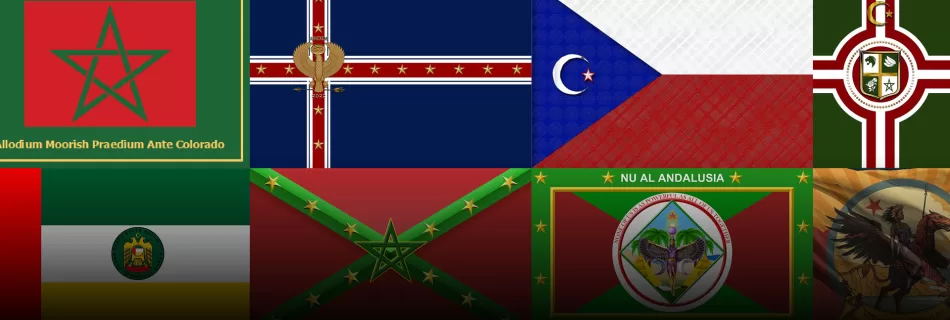 Moorish Governments - Flags